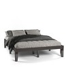 Tangkula 14" Queen Size Wooden Platform Bed Frame w/ Strong Slat Support - 2 of 4