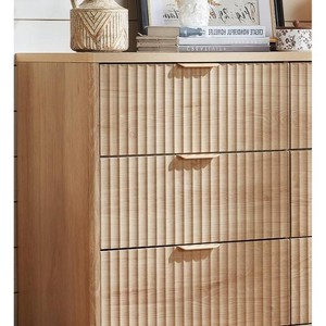 U2 6-Drawer Fluted Dresser Plus (MDF + Lacquer) - 1 of 1