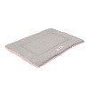 THE LICKER STORE Flora Classic Cottage Linen/Plush Ultra Soft Reversible Pet Bed & Crate Mat with Washable Cover - 2 of 4