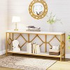 Hommoo 71 Inch Extra Long Console Table - 3 of 4