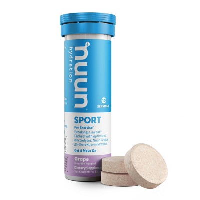Nuun Hydration Sport Drink Tabs - Grape - 10ct