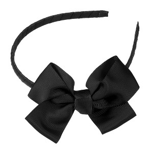 Unique Bargains Girl's Non-slip Fashion Bowknot Headband 0.35" Wide 1 Pc - 1 of 4