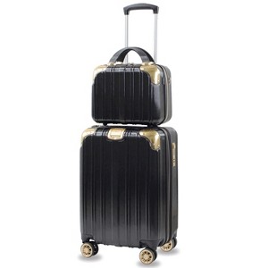 American Green Travel Melrose S 2-Piece TSA Anti-Theft Spinner Weekender Bag Luggage Sets - 1 of 4