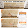FDW 27/30/36”Tall Dog Gate for Stairs & Doorways,Walk-Through Metal Pet Gate for Indoor Use,Adjustable Safety Gates for Pets - 4 of 4