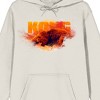 Godzilla Vs Kong The New Empire Kong City Stomper Long Sleeve Sand Adult Hooded Sweatshirt - 2 of 3