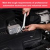 14-Piece Wrench Set, Ratcheting Wrench Set, Metric 8-24mm, Fixed Head Ratcheting Combination Wrenchs, Chrome Vanadium Steel with Storage Bag - 3 of 4