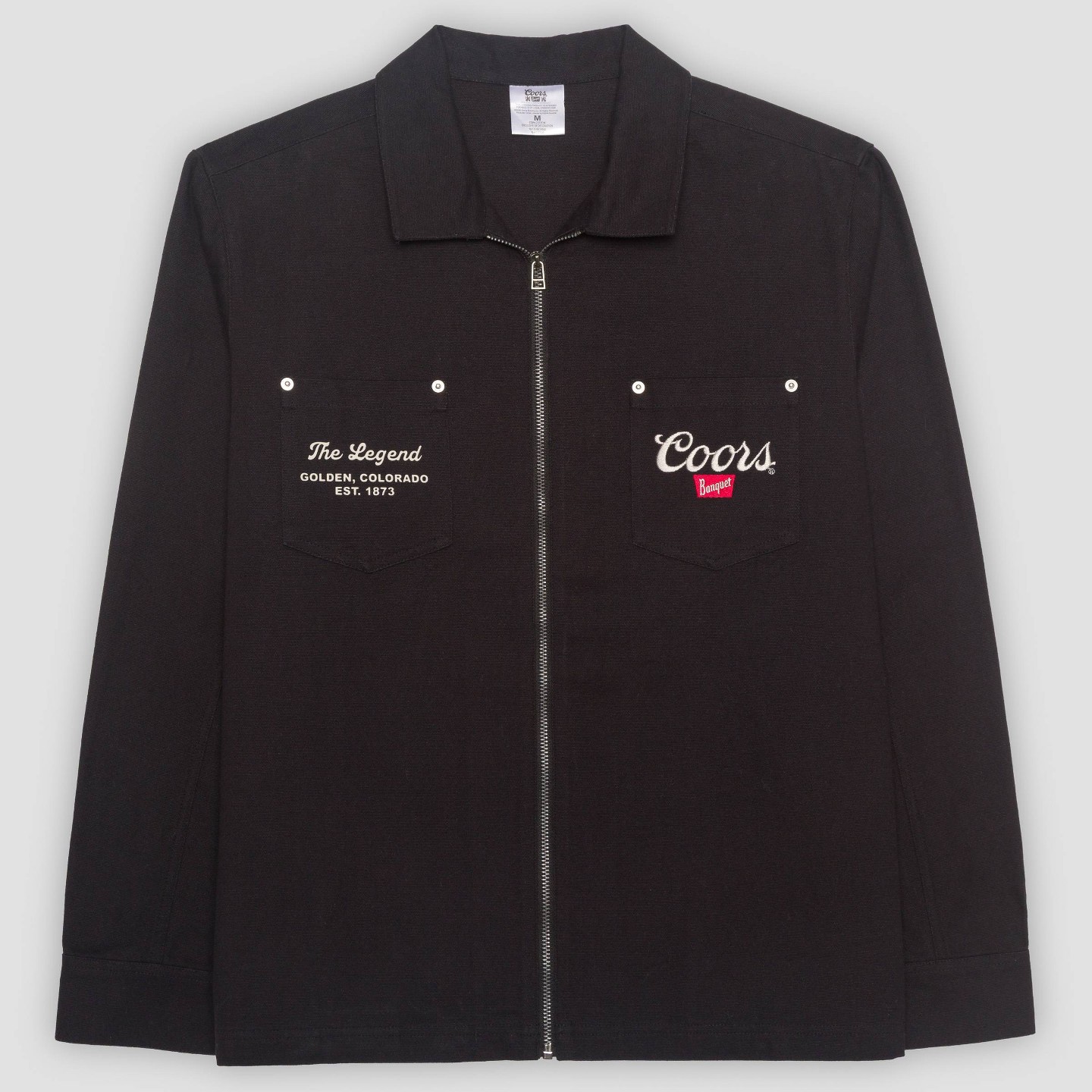 Мужская куртка Coors Banquet Jacket - Black, цвет: Чёрный — фото 1