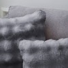 Unique Bargains Faux Fur Cozy Luxury Soft Modern Plush Pillowcase 1 Pc - 4 of 4