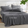 Deep Pocket Queen Sheets - Prewashed Ultra-Soft Queen Sheet Set, Fits Mattresses Up to 18 Inches Thick, Breathable & Secure Fit, Hotel Luxury Bedding - 4 of 4