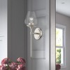 Livex Lighting Willow 1 - Light Vanity in  Brushed Nickel - 3 of 4