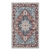 SONGMICS HOME Area Rug, Non-Slip Carpet, Traditional Vintage Style, Machine Washable Coffee Brown - 2 of 4