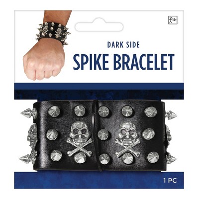 Adult Spike Skull Bracelet Accessory Halloween Costume