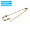 Unique Bargains Large Metal Sturdy Sewing Safety Pins for Blankets 20 Pcs - 4 of 4