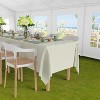 Heavy Duty Outdoor Party Tent w/ Removable Sidewalls, Large White Wedding/Event Canopy w/ Steel Frame - 4 of 4