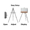MyOfficeInnovations Tripod Display Easel 49" Black Aluminum (28070) 1843011 - 3 of 4