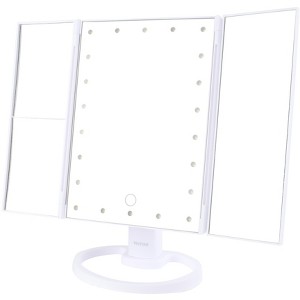 Brookstone Tri-Fold LED Light Up Vanity Mirror - 1 of 3