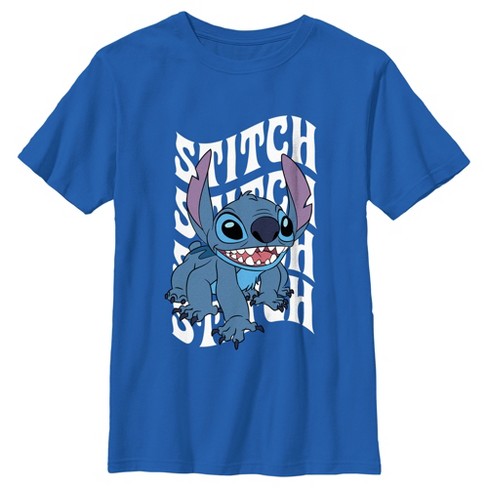 Boy's Lilo & Stitch Wavy Alien T-Shirt - image 1 of 4