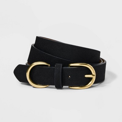 Women's Metallic Belt - Universal Thread™ Gold X : Target