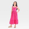 Girls' Sleeveless Spring Knit Maxi Dress - Cat & Jack™ - 3 of 3
