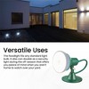 GoGreen Power (GG-36001) Indoor/Outdoor Floodlight Holder Kit, Ground Spike and Flat Screw Plate Included, 6 Ft Cord, Green - 4 of 4