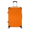 Hynes Eagle 3-in-1 Portable ABS Trolley Case 20" / 24" / 28" Orange - 3 of 4