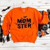 Simply Sage Market Women's Graphic Sweatshirt Momster Bats - 3 of 4