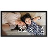 PosterPalooza | Panoramic Classic Modern Black Frame - UV Acrylic, Foam Board Backing, Hanging Hardware - 2 of 4