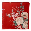Men's Floral Cotton 3.35 Inch Wide And 58 Inch Long Neckties And Hankies - 3 of 3