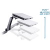 Mount-It! Full Motion Single Monitor Mount with Vented Laptop Tray, Compatible with Screens Up to 27" and Laptops and Tablets From 7" - 17" - 2 of 4