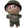 Doll Clothes Superstore Camouflage Knit Shirt with Military Green Hat and Shorts for 17.5 cm Labubu Dolls - 2 of 4
