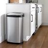 LunaLulinlk 13.2 Gallon Trash Can, Motion Sensor Kitchen Trash Can, Stainless Steel - 3 of 4