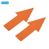 Unique Bargains PVC Waterproof Removable Adhesive Floor Marking Arrow Sticker Labels 20 Pcs - 3 of 4