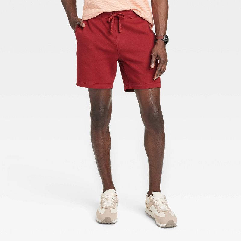 Men's 7" Elevated Knit Pull-On Shorts - Goodfellow & Co™, 1 of 5