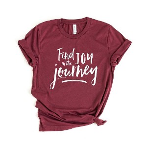 Simply Sage Market Women's Find Joy In The Journey Short Sleeve Graphic Tee - 1 of 3