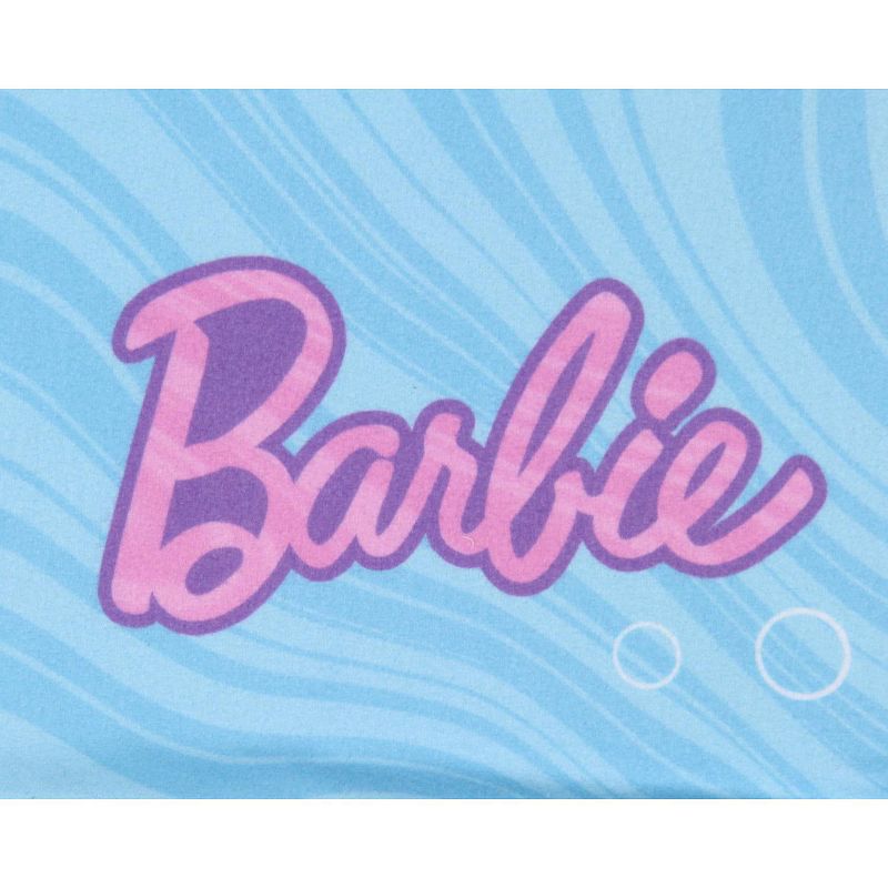 Barbie Girls' Mermaid Brooklyn and Malibu Footless Sleeper Pajama For Kids Blue, 5 of 7