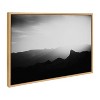 Kate and Laurel Sylvie In Silhouette Framed Canvas by Laura Evans, 23x33, Natural - 2 of 4
