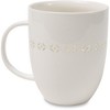 Pavilion Gift Company - Run on Coffee  - 24 oz Pierced Porcelain Cup - Drinkware - 3 of 4
