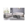 Meridian Furniture,Hexagon Brushed Chrome Coffee Table - 2 of 4