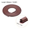 Unique Bargains Self Adhesive Rubber Weatherproofing Weather Stripping - 2 of 4