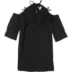 bar III Womens Lace Applique A-line Dress - 1 of 2