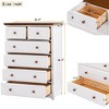 CuisinSmart 6 Drawer Dresser, Freestanding Storage Cabinet With 6 Drawers, Multifunctional Storage Cabinet Entry Accent Cabinet for Bedroom - 2 of 4