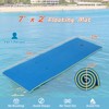 Costway 3-Layer Tear-Resistant Foam Floating Pad Island Water Sports Relaxing - 3 of 4