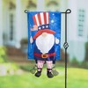 Uncle Sam Gnome Kickin Garden Flag - 3 of 4
