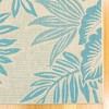 Reyn Spooner 5'2"x7' Kona Coast Kamea Flatweave Rug: Weather-Resistant, Tropical Design - 2 of 4