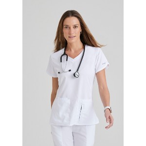 Grey's Anatomy by Barco Classic Women's Cora 4-Pocket Scrub Top - 1 of 4