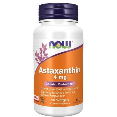 Astaxanthin 4 mg by Now Foods  -  90 Softgel