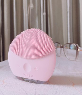 2 Target Mini Cleansing Dual-sided : Silicone Foreo Facial Luna Brush