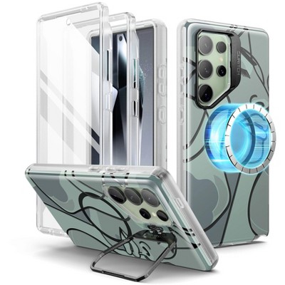 SURITCH Full-body Case for Samsung Galaxy S24 Ultra, Compatible with MagSafe Shockproof Protective Cover