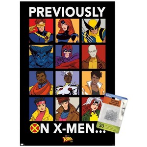 Trends International Marvel X-Men '97 - Previously On The X-Men Unframed Wall Poster Prints - 1 of 4