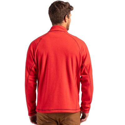 Clique Powder Fleece Full Zip Mens Jacket - Red - L — фото 2